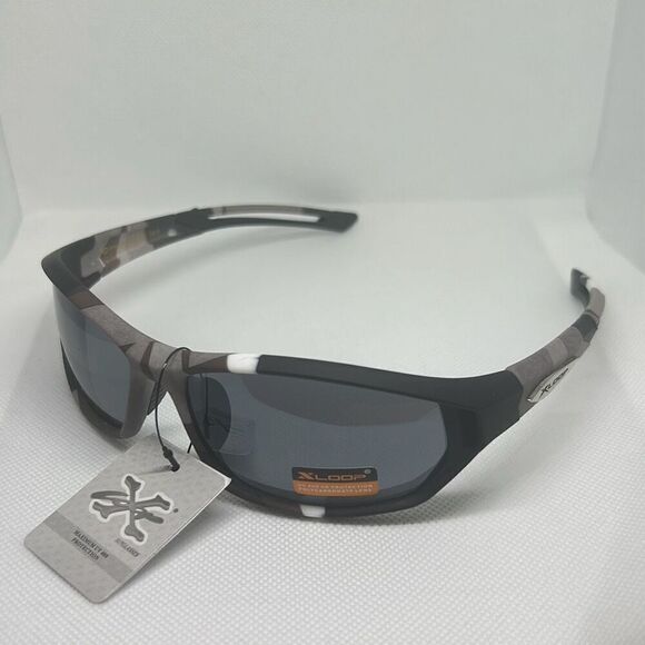 X-Loop Camouflage Mens Sunglasses - Picture 1 of 3
